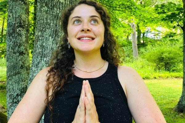 Kelsey Riley provides on site massage at French Woods Farmhouse