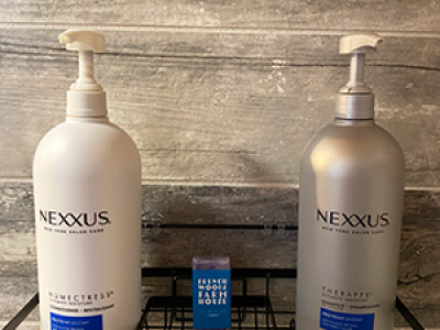 Nexxus Shampoo and Conditioner. Handmade Soaps.